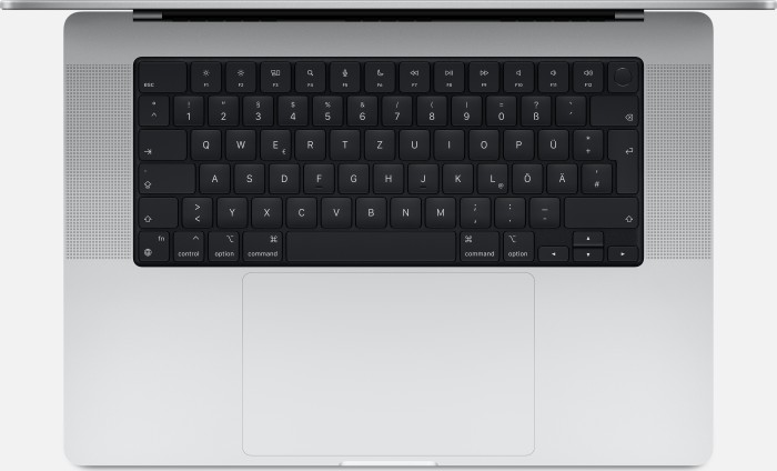 Apple MacBook Pro 16.2", silber, M2 Max - 12 Core CPU / 38 Core GPU, 96GB RAM, 4TB SSD, DE [2023] (Z177 / Z178 / Z179)