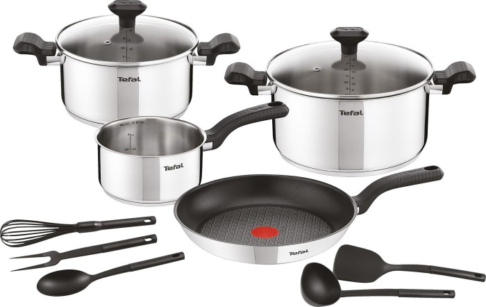 Tefal C973SB Comfort Max Kochgeschirr-Set, 11-tlg.