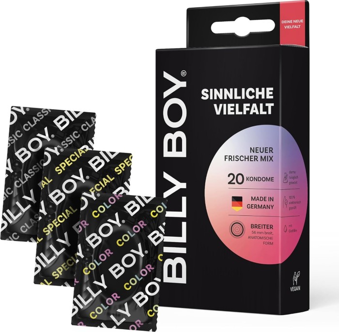 Billy Boy Sinnliche Vielfalt Set, 20 Stück