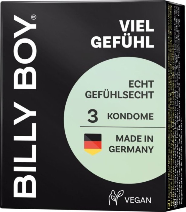 Billy Boy Viel Gefühl, 3 Stück
