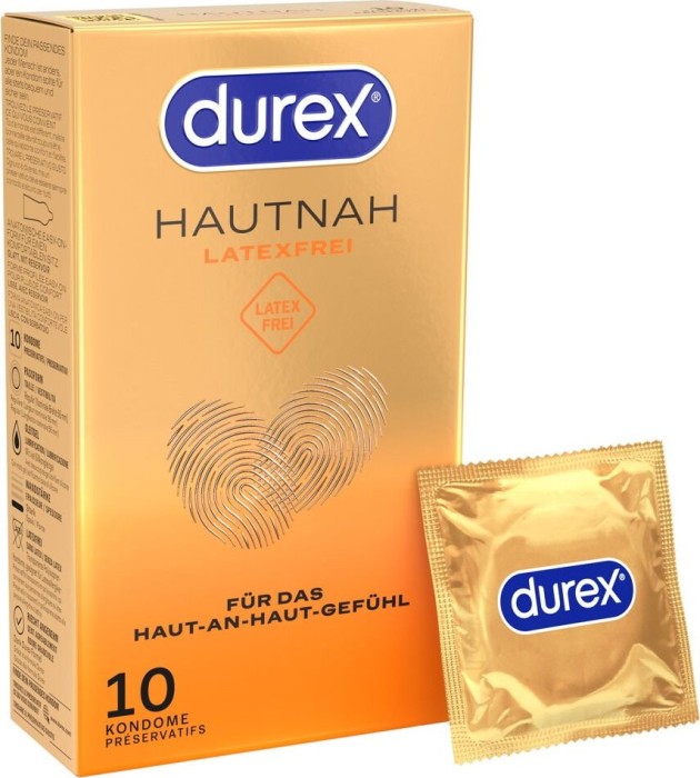 Durex Hautnah Latexfrei, 10 Stück