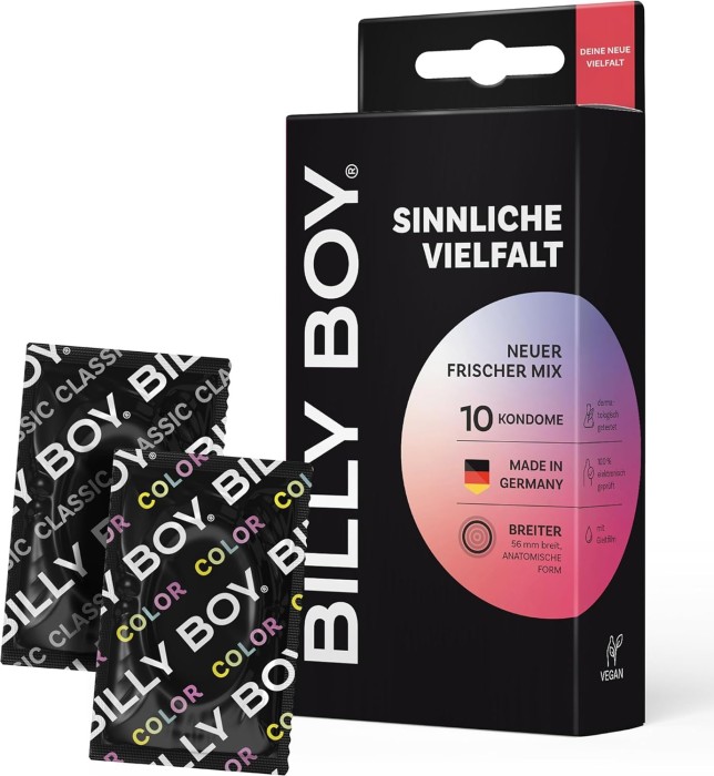 Billy Boy Sinnliche Vielfalt Set, 10 Stück