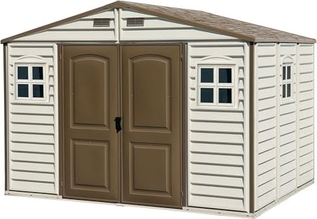 Duramax WoodSide 10.5x8 Gerätehaus braun (30214)