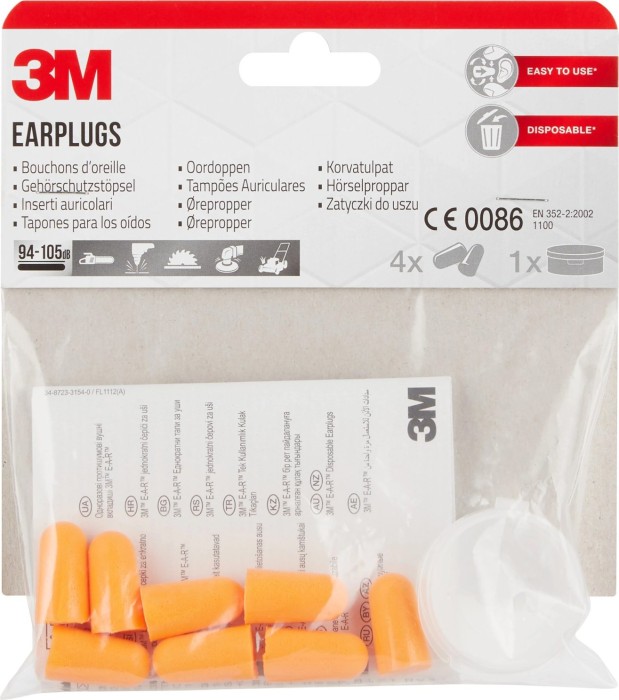 3M 1100 Gehörschutz, 8 Stück (7100141700)