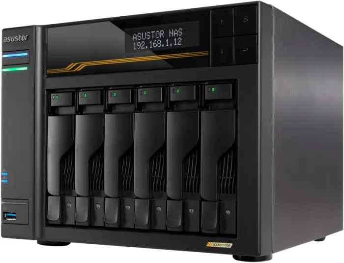 Asustor AS6806T Lockerstor 6 Gen3 12TB, 2x 5GBase-T, 2x 10GBase-T