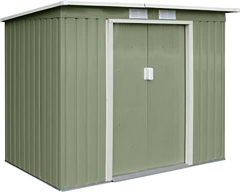 Hattoro Metall Gerätehaus 213x130cm grün