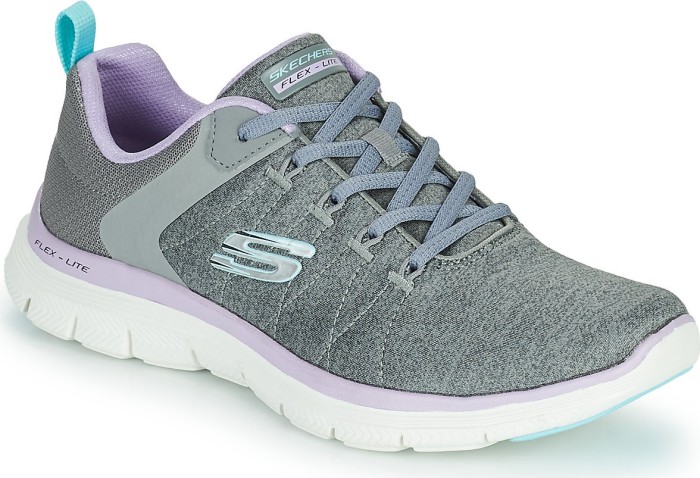 Skechers Flex Appeal 4.0 grau/violett (Damen) (149307-GYLV)