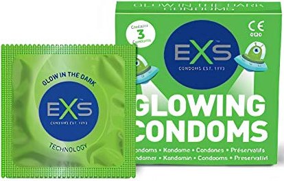 EXS Glow in The Dark, 3 Stück