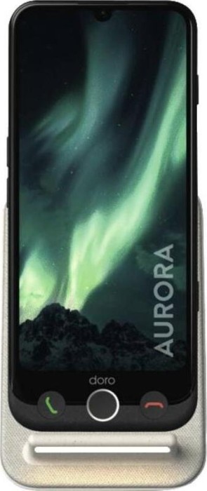 Doro Aurora A30 inkl. Wireless Charging Station grau
