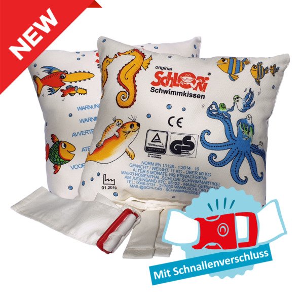 Schlori Schwimmkissen mit Schnallenverschluss
