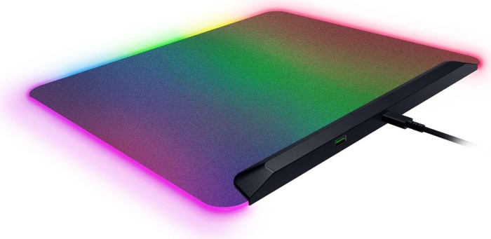 Razer Firefly V2 Pro - Fully Illuminated RGB Gaming Mouse Mat, Phantom Green Edition (RZ02-04920300-R3M1)