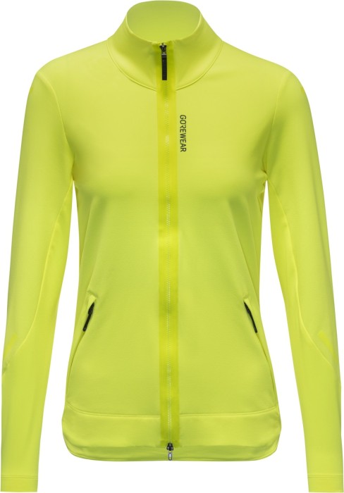 Gore Wear Concurve Thermo Hybrid Laufjacke neon yellow (Damen) (101206-0800)