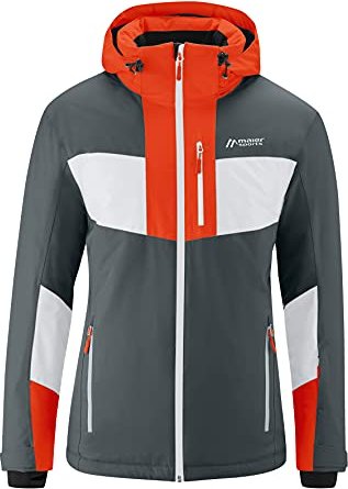 Maier Sports Karleiten Funktionsjacke graphite/siren red (Herren) (110045-9512)
