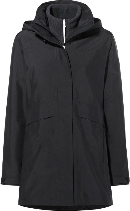 Vaude Idris 3in1 IV Funktionsmantel schwarz (Damen) (47967-010)