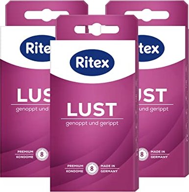 Ritex Lust, 24 Stück (3x 8 Stück)