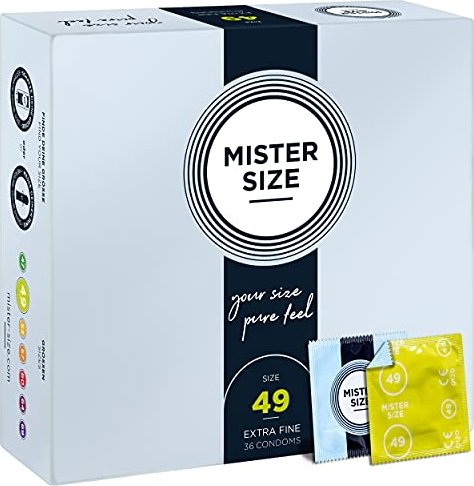 Mister Size 49mm Kondom, 36 Stück