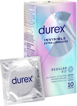 Durex Invisible Regular Fit extra feucht, 10 Stück