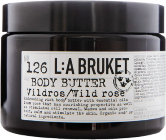 L:A Bruket No 126 Wild Rose Body Butter Creme, 350ml