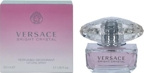 Versace Bright Crystal Deodorant Spray, 50ml