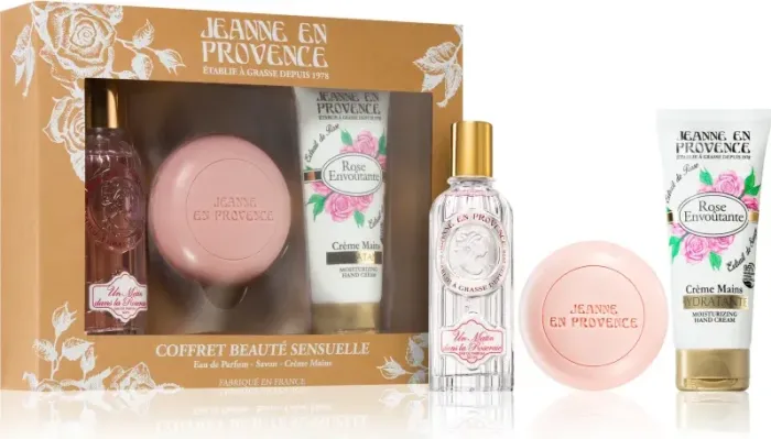 Jeanne En Provence Rose EdP 60ml + DG HC 75ml + Seife 100g Duftset