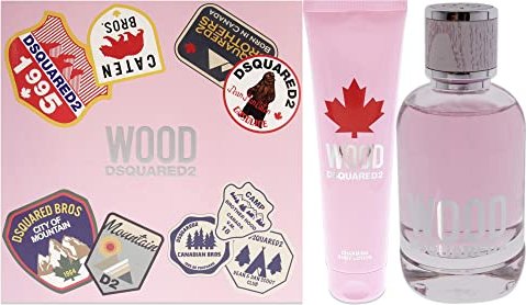 DSquared2 Wood EdT 100ml + Body Lotion 150ml Duftset