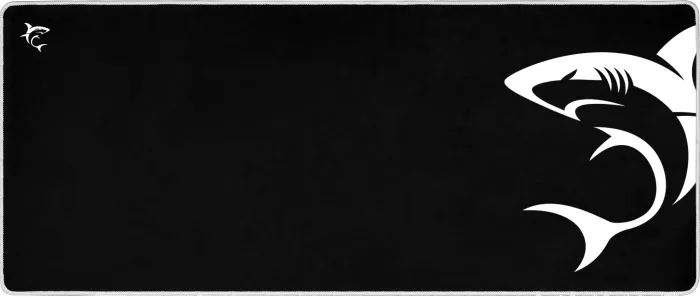 White Shark Shark-XL Gaming Mousepad, 800x350mm, schwarz/weiß (MP-1967)