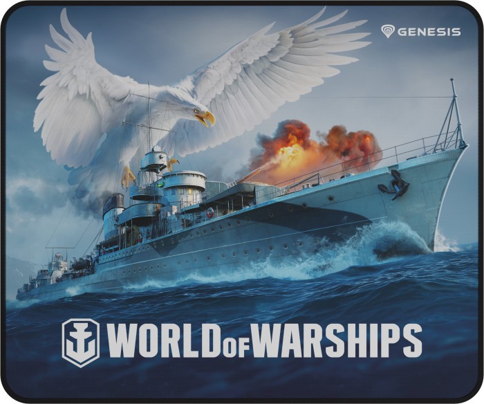 Genesis Carbon 500 M WOWS Blyskawica - Official World of Warships Mousepad, 300x250mm (NPG-1738)