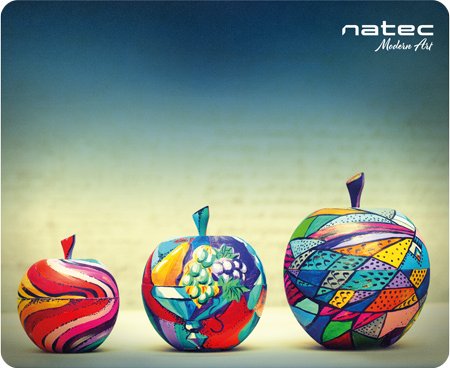 Natec Photo Mousepad Modern Art Apples (NPF-1432)