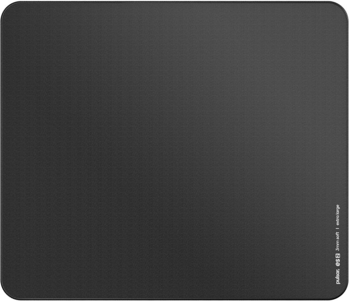 Pulsar Gaming Gears ES2 eSports Gaming-Mauspad XL, 490x420mm, schwarz (PES23XLB)