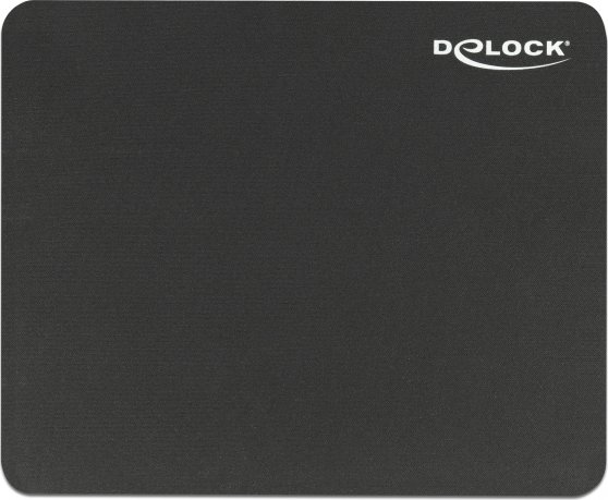 DeLOCK Soft Mauspad, 220x180mm, schwarz (12005)