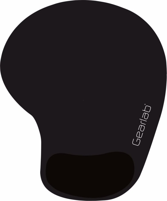 Gearlab Mouse Pad Ergonomic Gel Wrist Rest 190x230mm, schwarz (GLB215002)