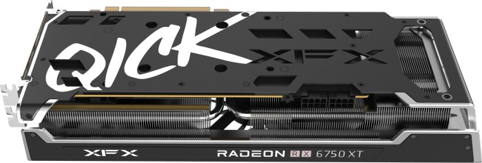 XFX Speedster QICK 319 Radeon RX 6750 XT Core Gaming, 12GB GDDR6, HDMI, 3x DP (RX-675XYJFDP)