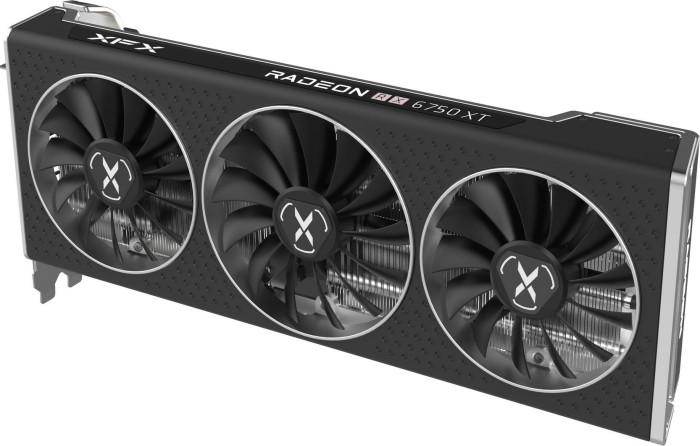 XFX Speedster QICK 319 Radeon RX 6750 XT Core Gaming, 12GB GDDR6, HDMI, 3x DP (RX-675XYJFDP)