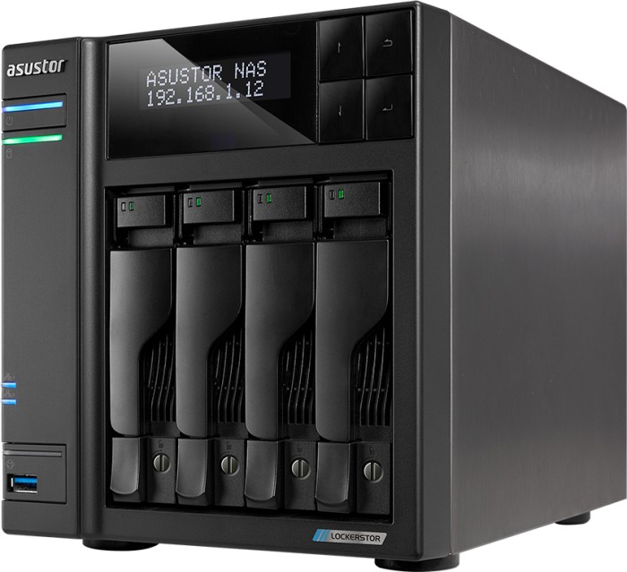 Asustor AS6704T Lockerstor 4 Gen2, 2x 2.5GBase-T (90-AS6704T00-MD30)