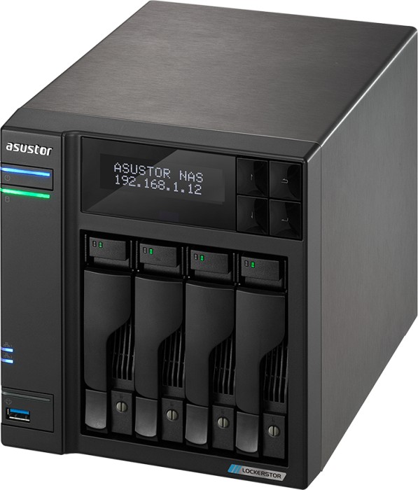 Asustor AS6704T Lockerstor 4 Gen2, 2x 2.5GBase-T (90-AS6704T00-MD30)