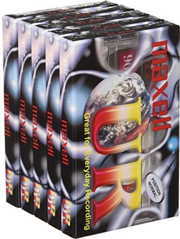 Maxell UR90 Audiokassette 5er-Pack (124036)