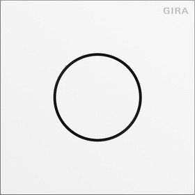 Gira System 106 Sprachmodul, Verkehrsweiß, Türstationsmodul (5563 902)