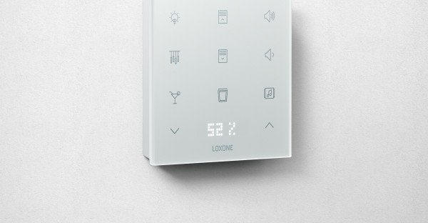 Loxone Touch Pure Flex Tree weiß, Bedienelement mit Multisensor (100507)