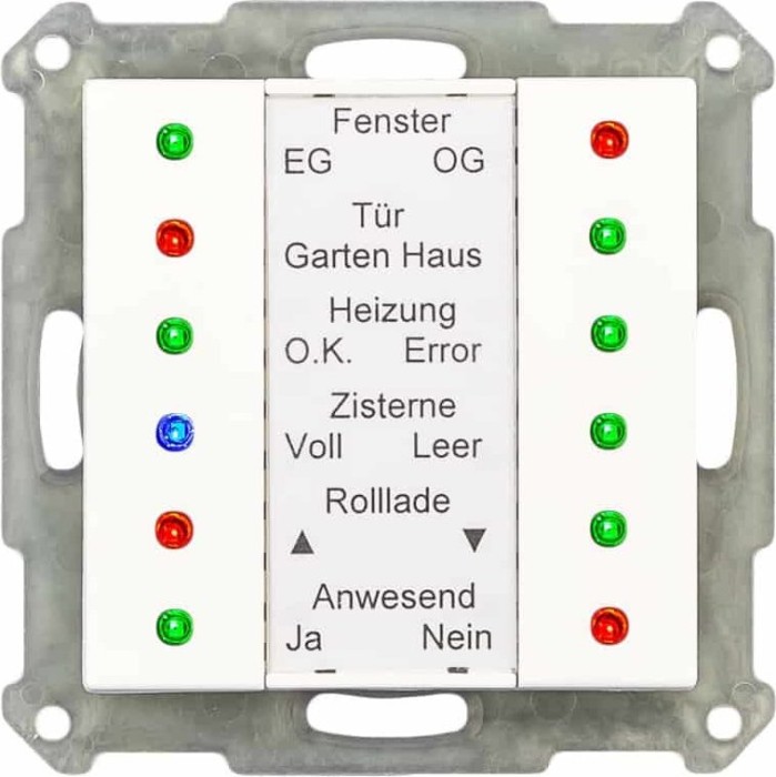 MDT Glas LED Anzeige 55, Bedienelement (SCN-LED55.01)
