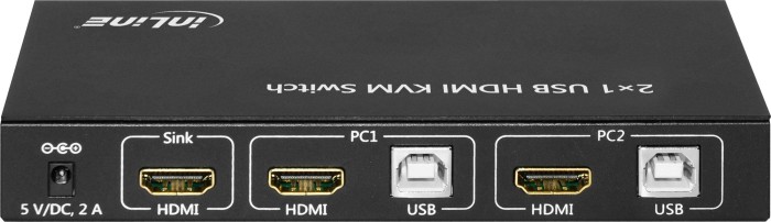 InLine 2-fach HDMI KVM-Switch (62602I)