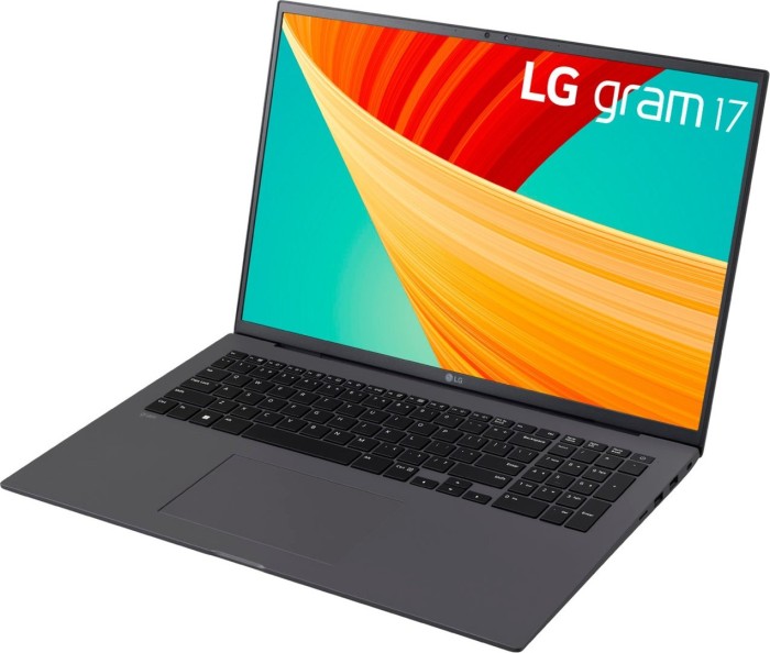 LG gram 17 (2023), grau, Core i7-1360P, 32GB RAM, 2TB SSD, DE (17Z90R-E.AD7CG)