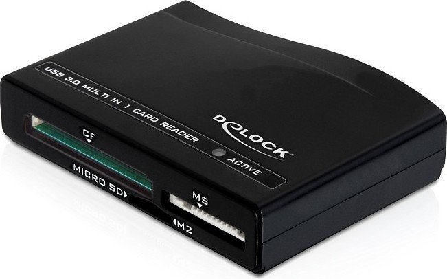 DeLOCK Multi-Slot-Cardreader, USB-B 3.0 [Buchse] (91712)