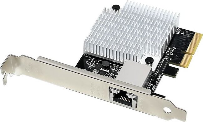 Allnet PCIe 10G X4 Single Port NBase-T LAN-Adapter, RJ-45, PCIe 3.0 x4, V4 (232147 / ALL0138v4-1-10G-TX)