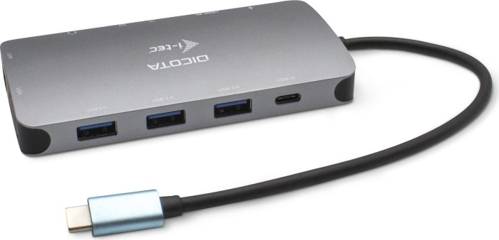 Dicota USB-C Mobile 10-in-1 Docking Station, USB-C 3.0 [Buchse] (D31955)