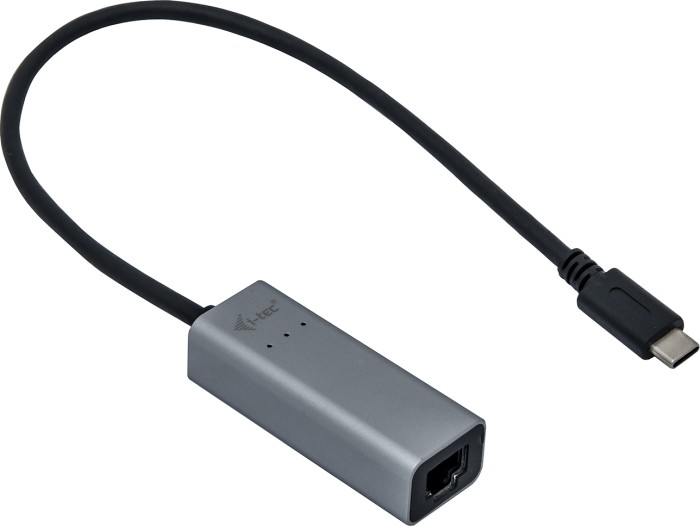 i-tec LAN-Adapter, 2.5Gbps RJ-45, Space Grey, USB-C 3.0 [Stecker] (C31METAL25LAN)