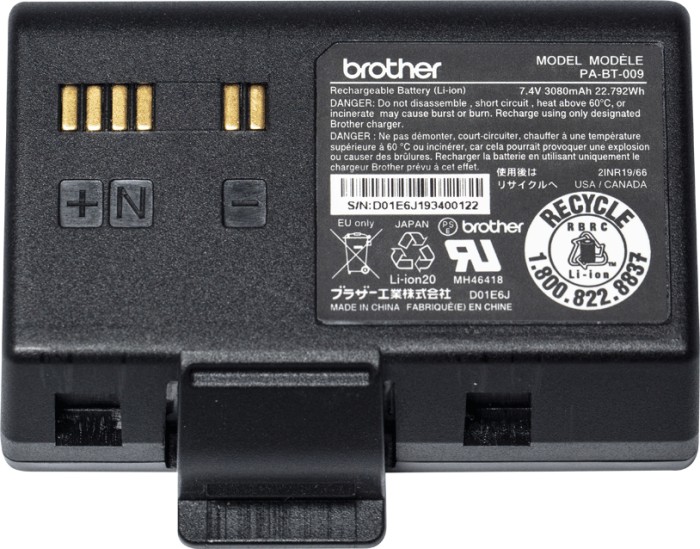 Brother Li-Ionen Akku PA-BT-009 (PPABT009)