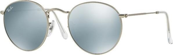 Ray-Ban RB3447 Round Metal 50mm silber/grau (RB3447-019/30)