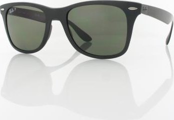 Ray-Ban RB4195 Wayfarer Liteforce 52mm black/polarized green (RB4195-601S9A)