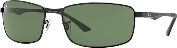 Ray-Ban RB3498 61mm black/polarized green (002/9A)