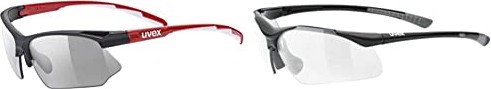 UVEX sportstyle 802 vario rot-weiß/rosa